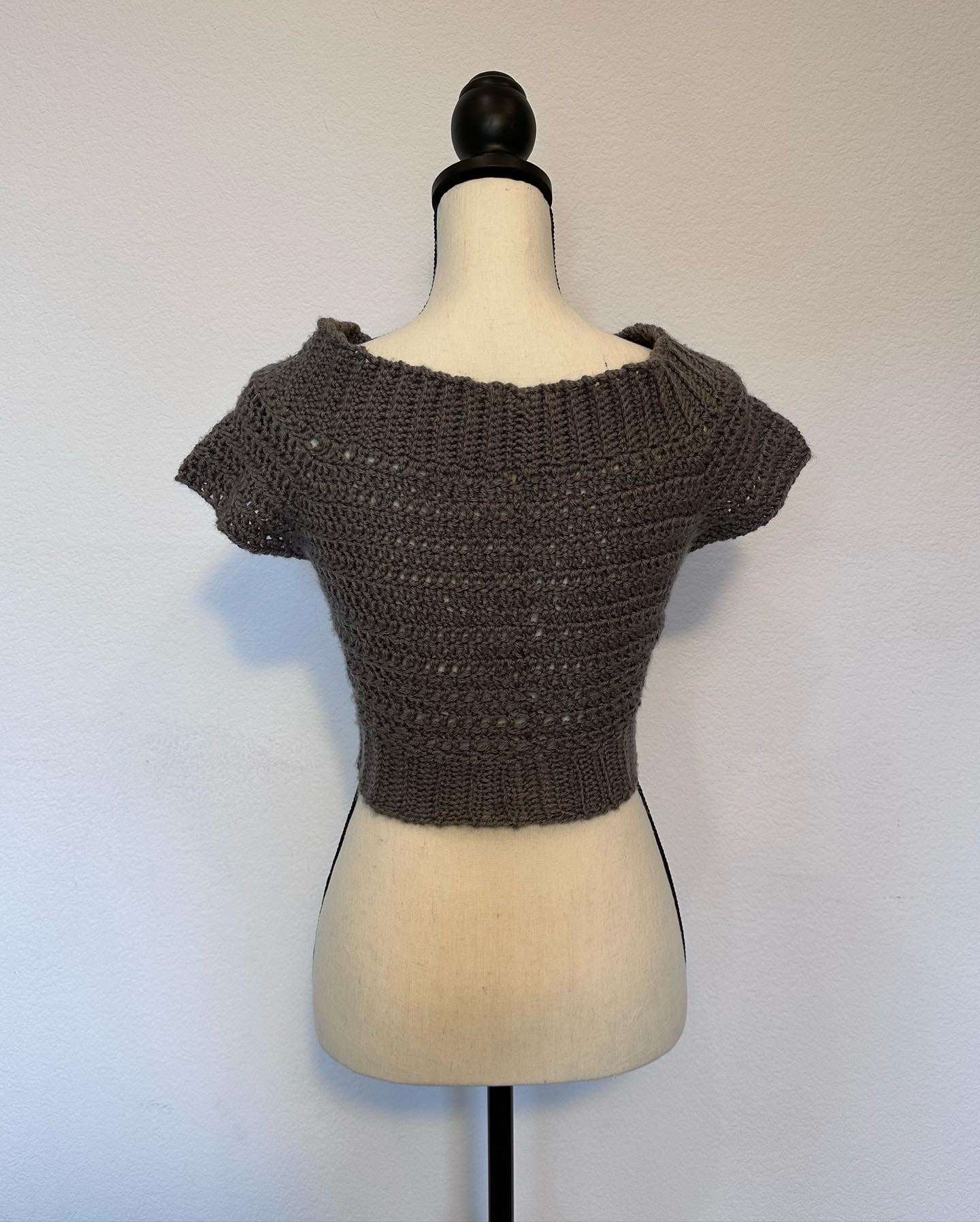 Handmade Ambidex Cropped Sweater