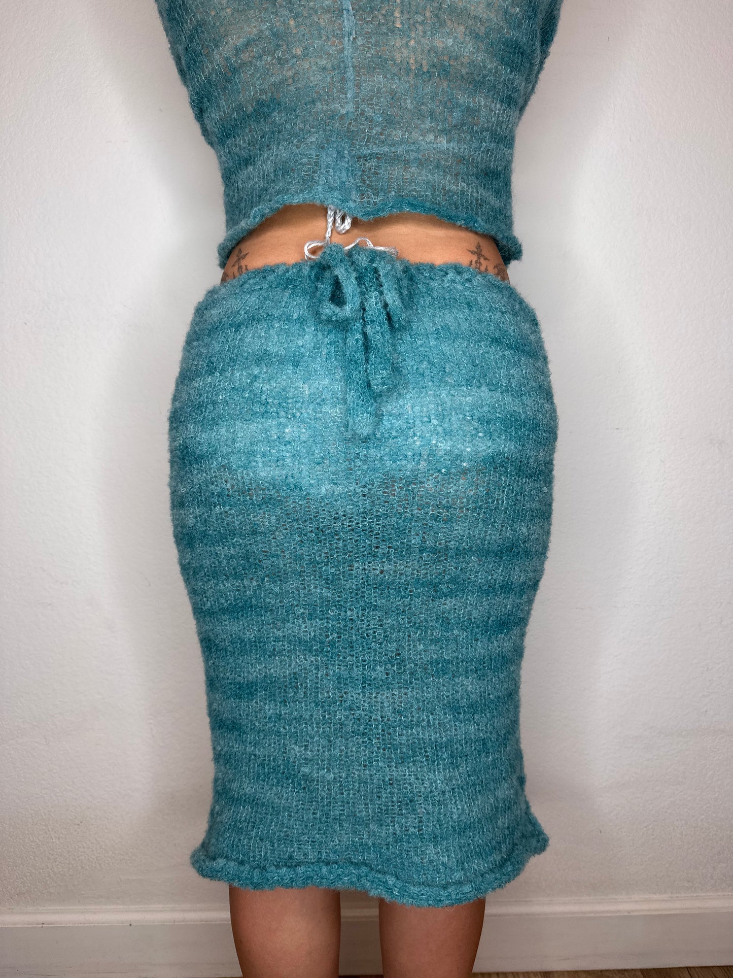 Alpaca Wool Threeway Skirt+Dress