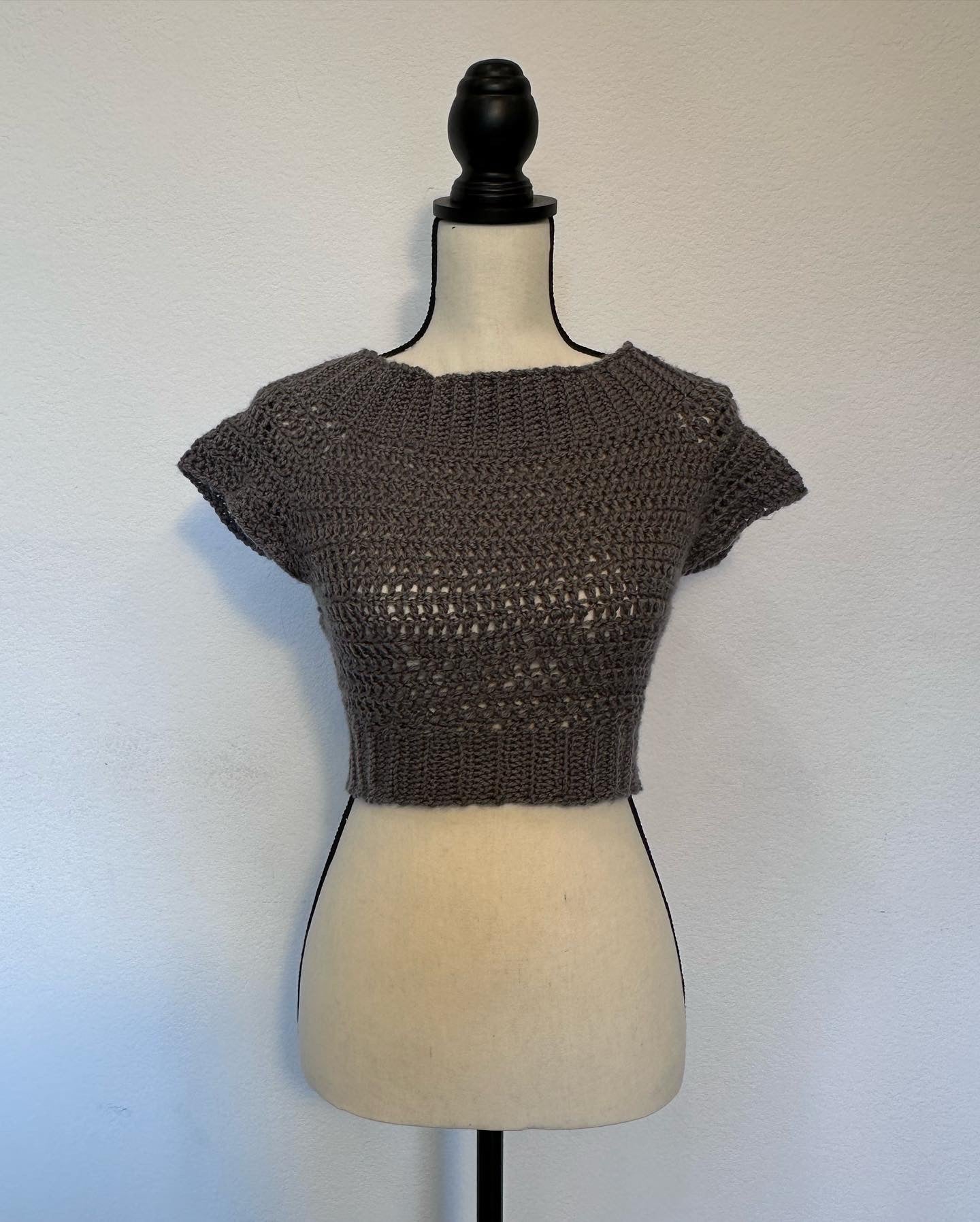 Handmade Ambidex Cropped Sweater