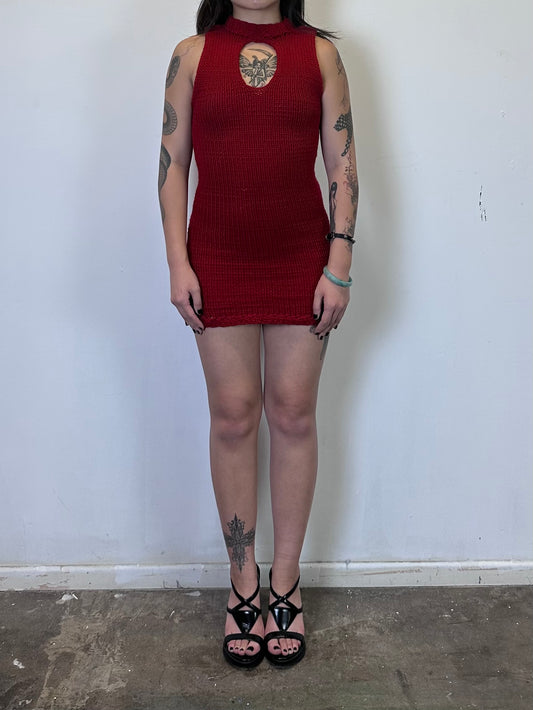 Keyhole Mini Dress