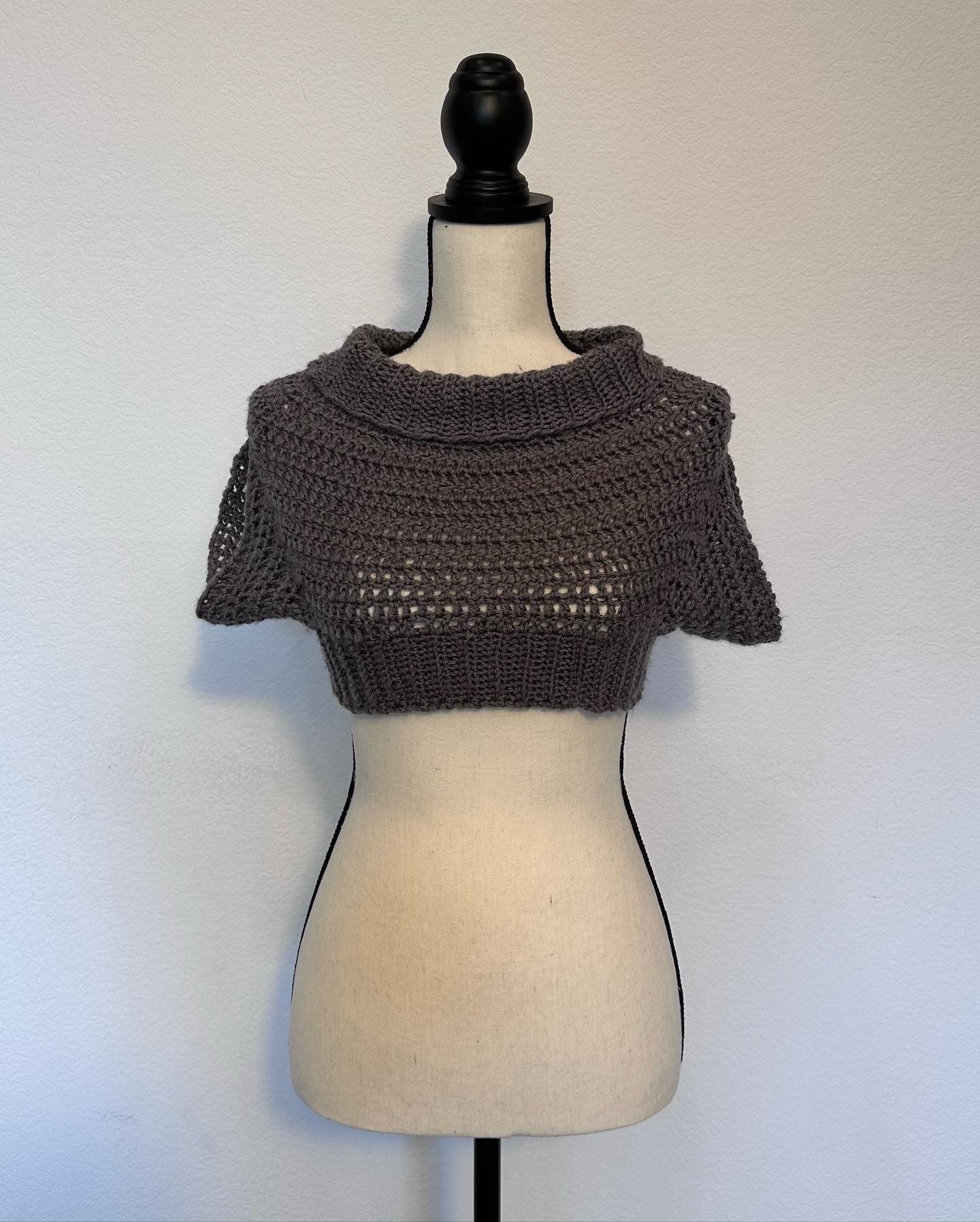 Handmade Ambidex Cropped Sweater